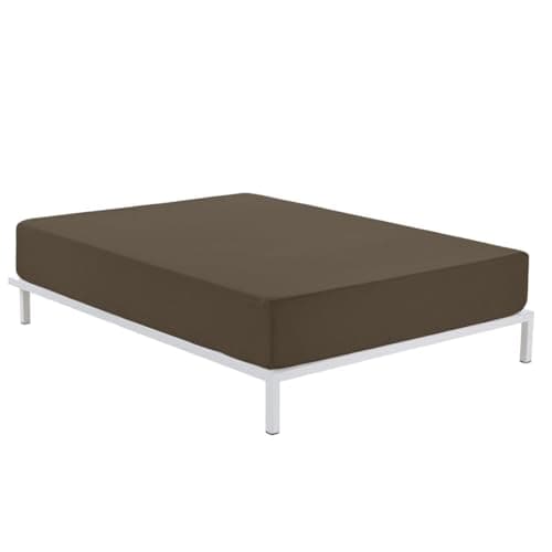 Alexandra House Living Dark Green Fitted Sheet 200 x 200 cm