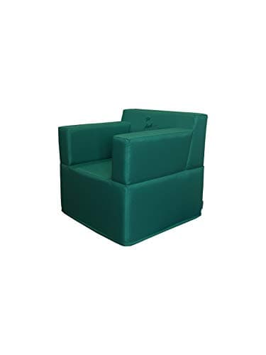 MODENA 60 children’s armchair with armrests and embroidery, light green, 60×60×30 cm