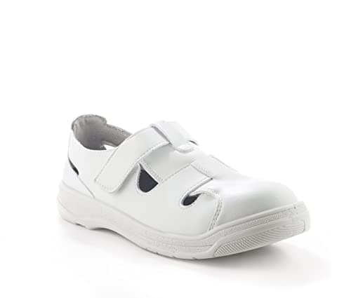 Piola S1 Professional Safety Shoe Velcro White Size 36
