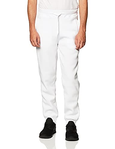Southpole Men’s Soft Fleece Joggers Model 1570 — White XXL