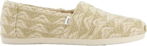 TOMS Alpargata CloudBound Women’s Loafer – Natural Multi Woven Faux-Fur, UK 5 (EU 37.5)