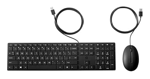 HP 320MK Wired Desktop Set – Black