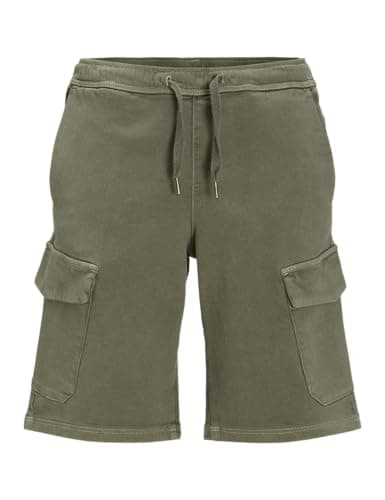 JACK&JONES Jpstcole Jjnico Cargo Jogger Shorts, Deep Light Green, S