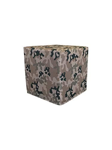 Module 6-MD Verona 30 Pouf Footstool — No Embroidery, Moro B West, 30×30×30 cm