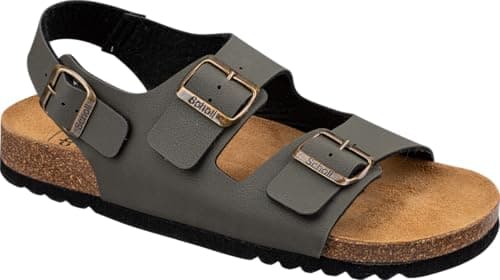 Scholl Henri Men’s Sandal, Khaki — EU 45