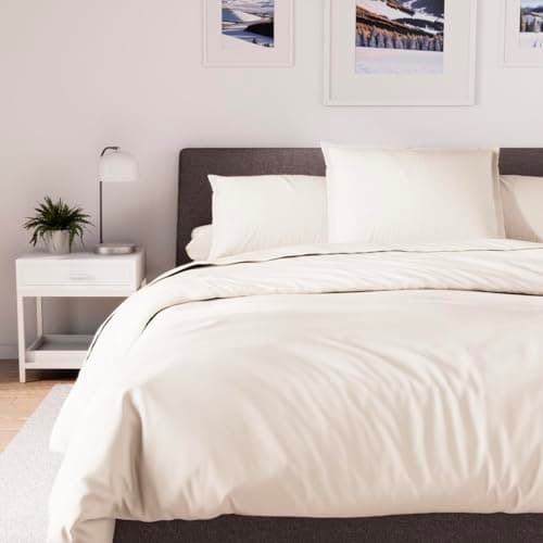 Soleil d’ocre, Påslakan i polybomull 260 x 240 cm percale linne