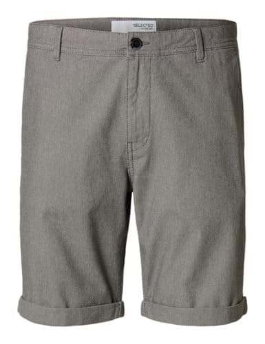 Selected Femme Slhslim-Luton Flex Shorts Noos Asphalt XXL