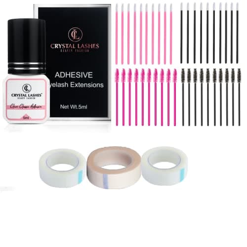 Crystal Lashes Eyelash Styling Set, Multicolored, One Size