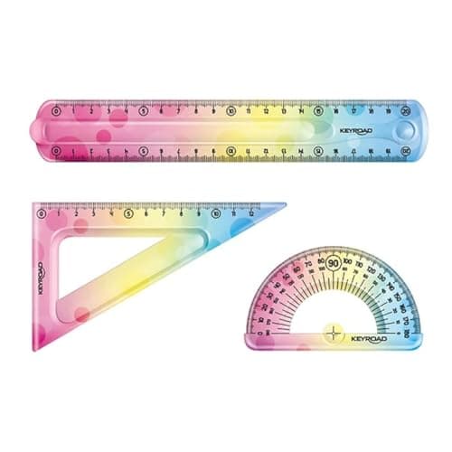 Keyroad Flexible Geometry Set Rainbow Deco KR972278