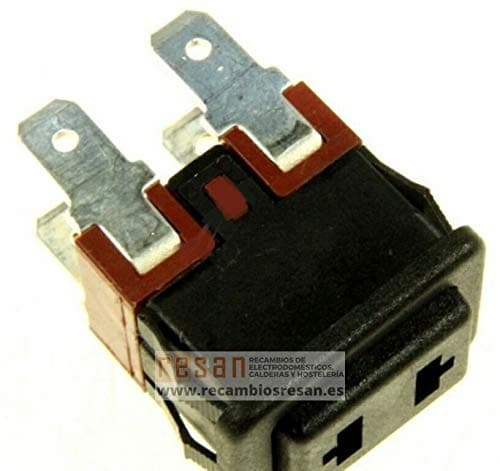 Black 4-terminal switch 16A 250V for De’Longhi (5132100800)